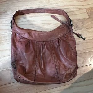 Large brown Fossil bag